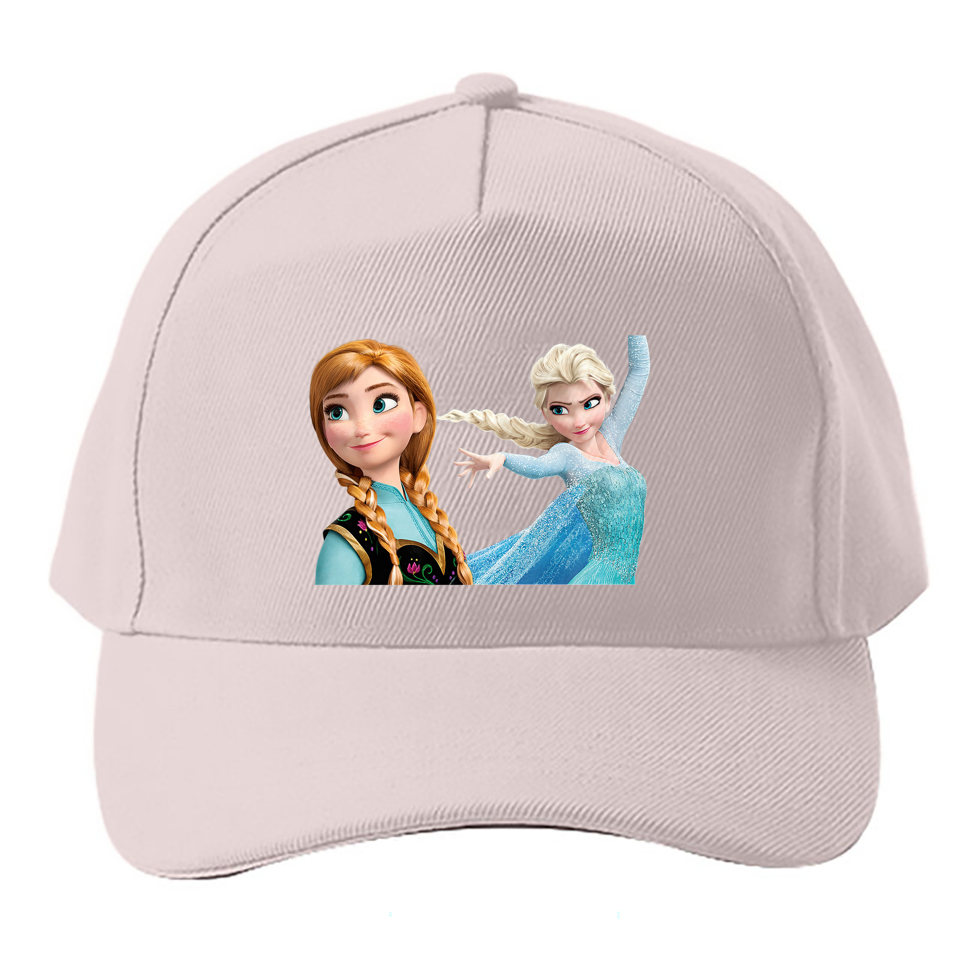 （画像用） アナと雪の女王 アンナ エルサ Frozen Anna Elsa ベースボールキャップ 綿100％ 男女兼用 帽子 スポーツ